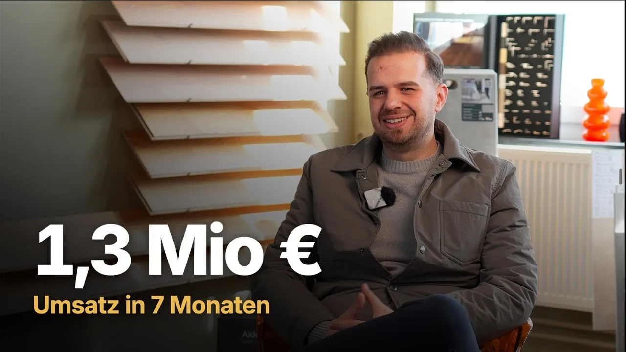 Vorschaubild: Referenzvideo mit Marko Radovic: Über 1,3 Mio. € Umsatz in 7 Monaten für RM Bauwerk